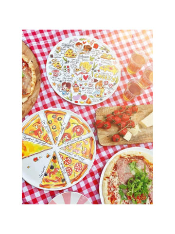 Blond Amsterdam Teller Pizza-Stücke zum Teilen in Bunt - 31cm