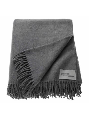 Schöner Wohnen Kollektion Tagesdecke BASICS in Grau