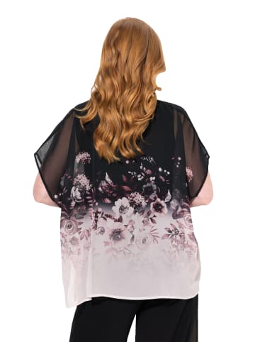 Ulla Popken Bluse in schwarz