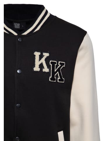 King Kerosin King Kerosin College Jacke Man in Black in schwarz
