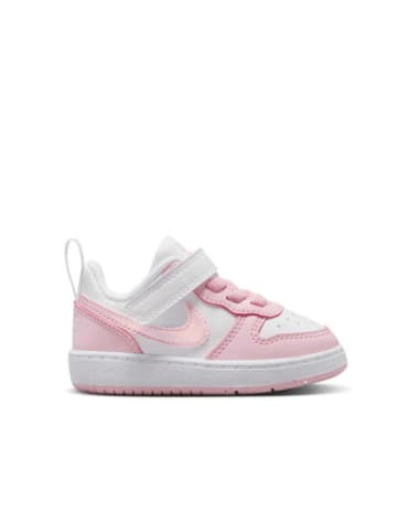 Nike Sneaker Court in White/Pink Foam