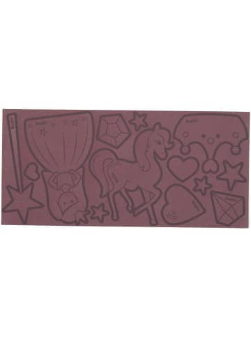 Ergobag Reflexie-Sticker Set Prinzessin in rot
