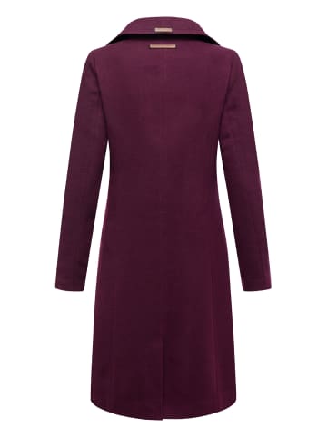 Navahoo Wintermantel Wooly in Wine