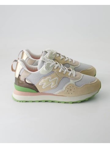 MRP STAR Sportliche Schnürschuhe in Beige