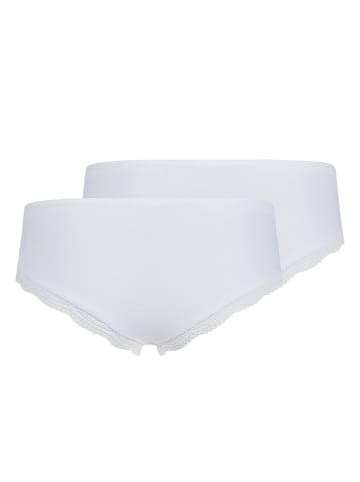 Skiny Slip 2er Pack in Weiß