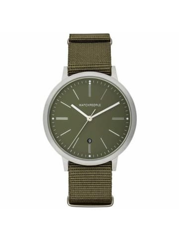 WatchPeople Quarzuhr für Erwachsene in silber