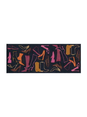 Teppich Boss Kurzflor Teppich Lara Mat 17 in Braun Violett Orange