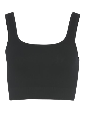 LASCANA Crop-Top in schwarz