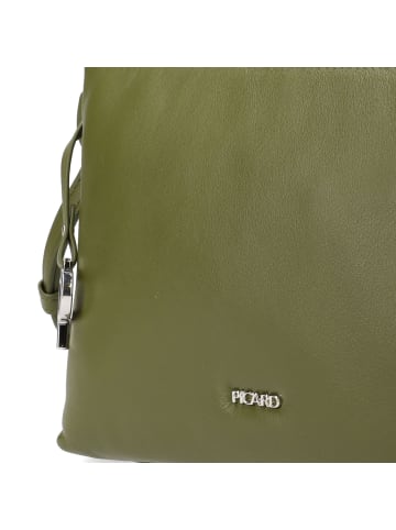 PICARD Really Umhängetasche Leder 24 cm in olive