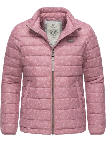 ragwear Steppjacke Yarca Bloom in Dusty Pink