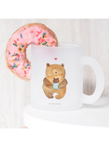 Mr. & Mrs. Panda Tee Tasse Bär Baby ohne Spruch in Transparent