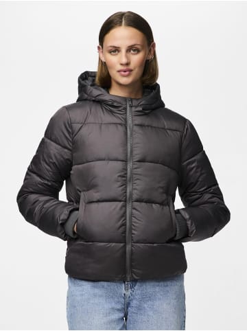Pieces Wattierte Jacke in Magnet
