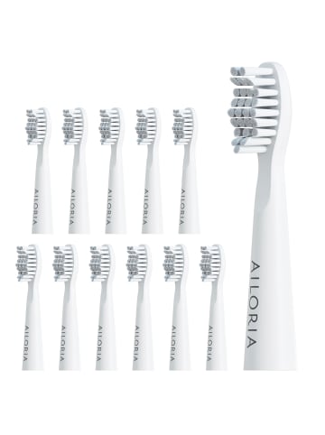 Ailoria PRO SMILE ersatzbürstenköpfe 12er set in weiß