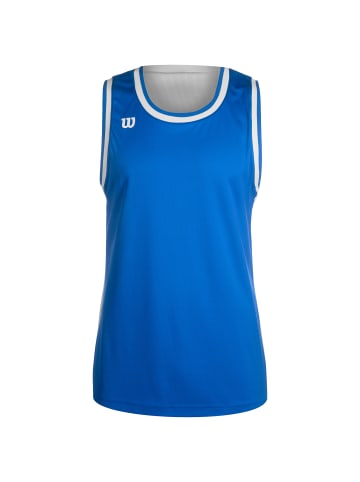 Wilson Basketballtrikot Fundamentals Reversible in blau / weiß