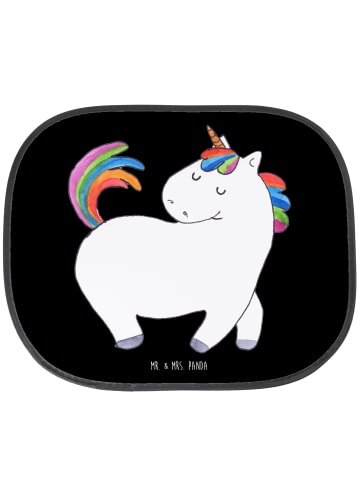 Mr. & Mrs. Panda Hitzeschutz Auto Einhorn Stolzieren ohne Spruch in Schwarz