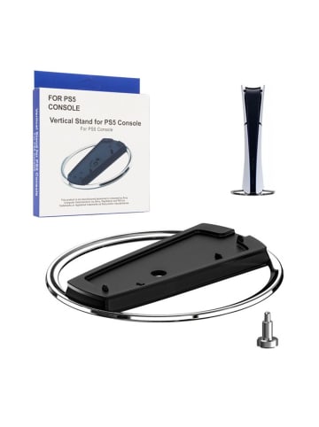 Wisam Teltech Ständer für PS5, PS5 Slim, PS5 Pro Schwarz TGC-06