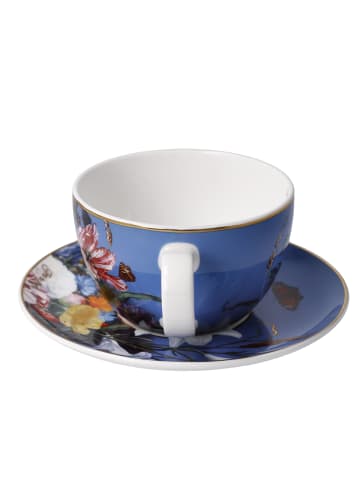 Goebel Tee-/ Cappuccinotasse " de Heem Sommerblumen " in Bunt