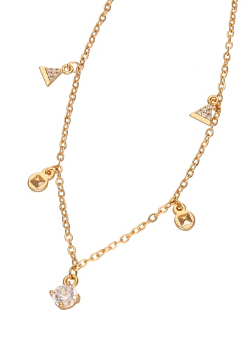 NAEMI Women Anklet in Rose Gold White