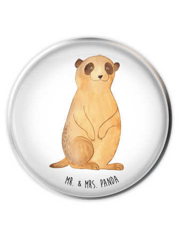 Mr. & Mrs. Panda Stöpsel Erdmännchen ohne Spruch in Weiß