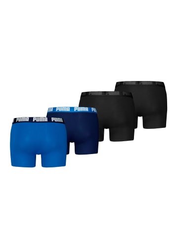 Puma Boxershorts PUMA MEN EVERYDAY BASIC BOXERS 2P in Black/Black Blue