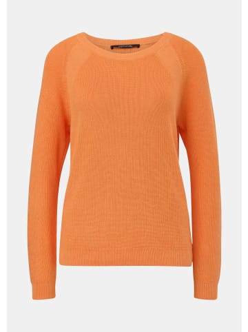 comma Strickpullover langarm in Orange