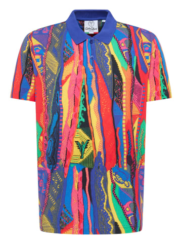 Carlo Colucci Poloshirt Egg in Rot