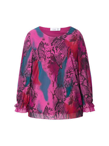 MIAMODA Bluse in dunkles petrol