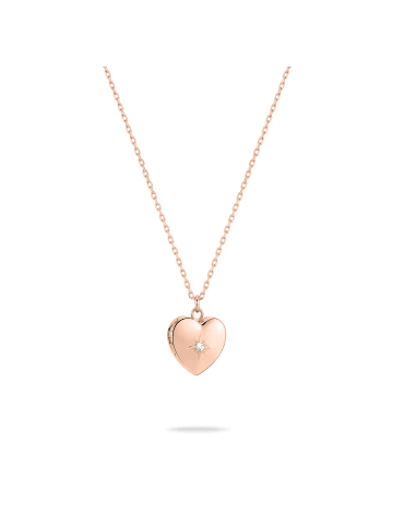 Tamaris Halskette Heart Amulette in roségold