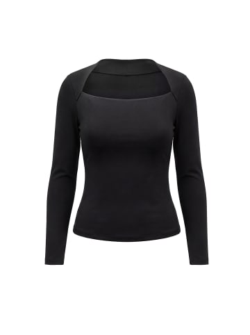 VINAJA Women Longsleeve in BLACK