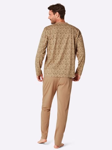 WITT WEIDEN Schlafanzüge in schoko + camel