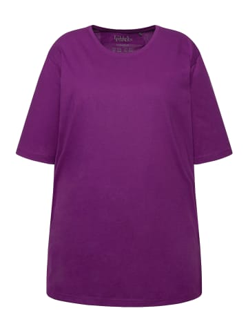 Ulla Popken Shirt in dunkles violett