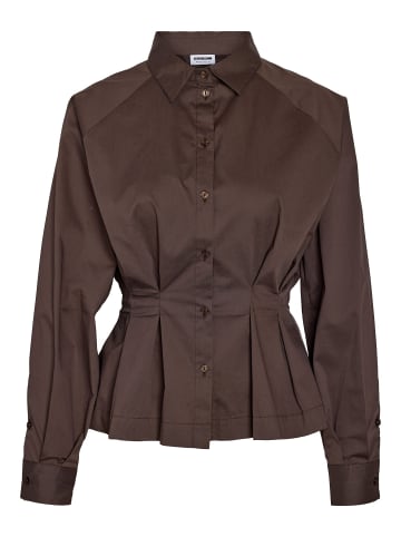 Noisy may Hemd in Chocolate Brown