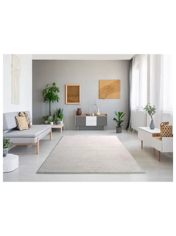 Atticgo Kurzflor-Teppich MONTANA in weiß