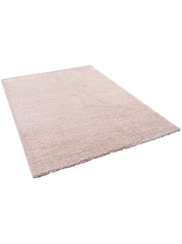Pergamon Hochflor-Teppich Aloha in rosa