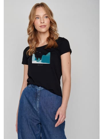 GreenBomb T-Shirt Nature Canyon in Schwarz