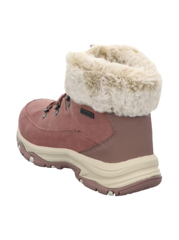 Skechers Schnürboots in Rosa