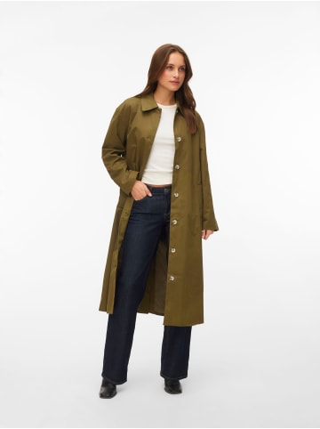 Vero Moda Mantel in Martini Olive