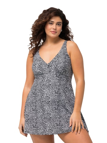 Ulla Popken Badeanzug in schwarz