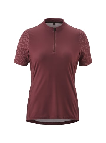 Gonso Adventure Jersey Halfzip in Bordeaux431