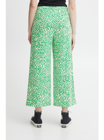 ICHI IHKate regular fit in Greenbriar Ikat Print