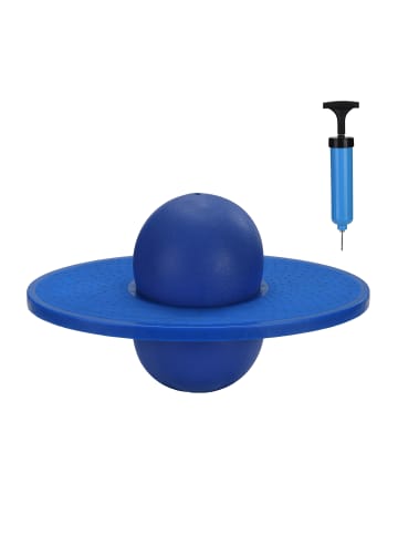 relaxdays Pogo Ball in Blau - 100 kg
