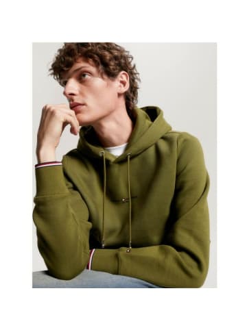 Tommy Hilfiger Hoodie für Herren in Oliv