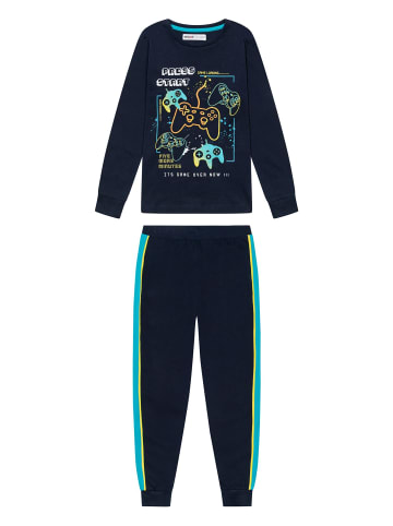 Minoti 2tlg. Outfit: Schlafanzug KB PYJ 53 in blau