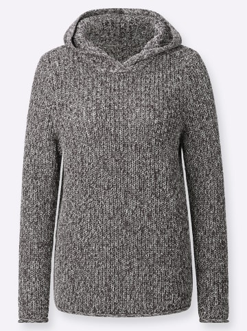 WITT WEIDEN Kapuzen-Pullover in graphit