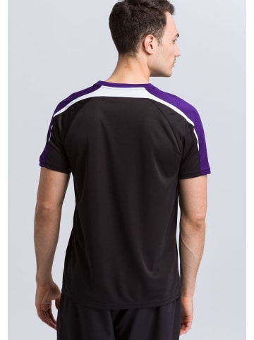 erima Liga 2.0 T-Shirt in schwarz/violet/weiss