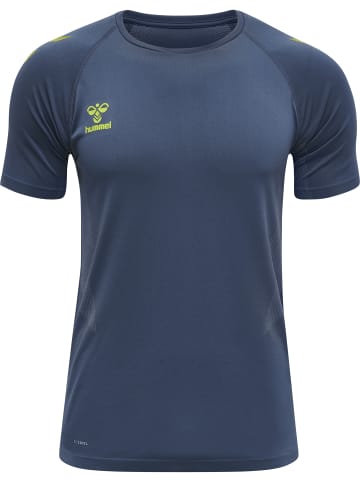 Hummel Hummel T-Shirt Hmllead Multisport Unisex Erwachsene Dehnbarem Nahtlosen in DARK DENIM