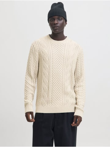 Jack & Jones Strickpullover in Silver Lining