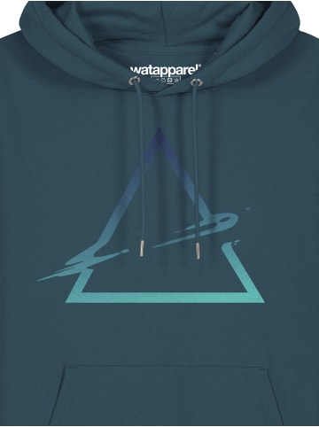 wat? Apparel Sweatshirt Triangle in Petrol