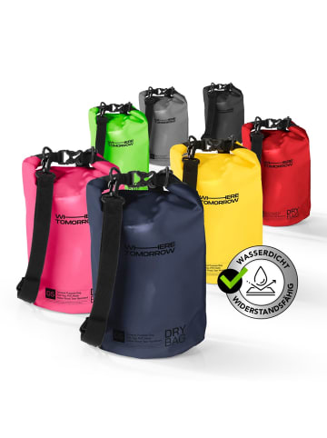 Where Tomorrow PVC dry bag Style 01 5L dunkelblau Blau