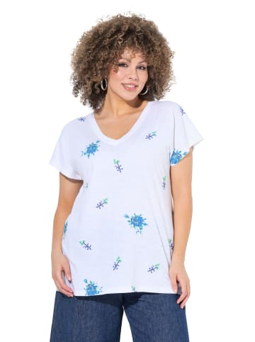 Ulla Popken Shirt in schneeweiß